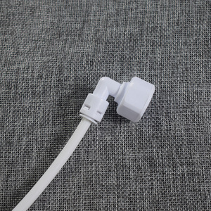 KM42 4 Point Internal Thread To 2 Point PE Pipe Elbow <b>Quick</b> Connect <b>Clamp</b> Free 1/4 Inch Water Filter Connector - Product Image 3