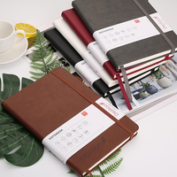 Papeterie, carnet de notes en PU avec logo imprimé A5, couverture rigide, pages intérieures