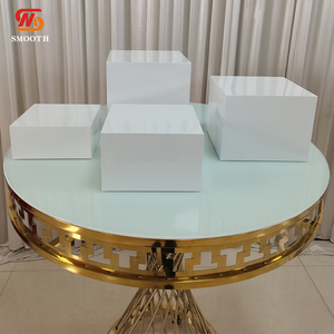 LEDA Luxury Party Event Decoration Metal Frame Bridal <b>Table</b> <b>Gold</b> <b>Round</b> Hotel Dining Furniture <b>Table</b> for Wedding - Product Image 4