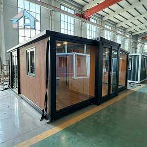 Maison conteneur en acier personnalisée de 20 pieds, cabane préfabriquée compacte, 1, 2 ou 3 chambres, villa modulaire extensible, bureau préfabriqué - Product Image 2