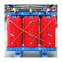 100kva 400kva 500kva 630kva 1000kva transformateur de distribution d'énergie 20kv/22kv/24kv cuivre moulé résine transformateur de type sec