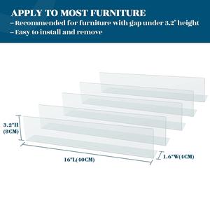 Bloqueadores de Muebles para Mascotas, Paquete de 8, Barrera Ajustable para Mascotas, Bloqueador Debajo del Sofá - Product Image 3