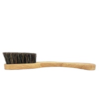 Brosse de bloc de logo personnalisé d'approvisionnement d'usine brosse d'escalade en poils de sanglier avec manche en bois