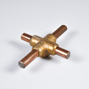 Molde <span class=keywords><strong>de</strong></span> soldadura exotérmica <span class=keywords><strong>de</strong></span> grafito directo <span class=keywords><strong>de</strong></span> fábrica para empalmes <span class=keywords><strong>de</strong></span> cables, protección contra rayos y puesta a <span class=keywords><strong>tierra</strong></span> - Rentable, 50-100 usos - Product Image 3