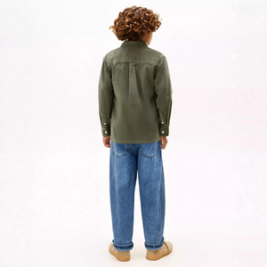 Jeans slim pour garçons, coupe ajustée, denim léger, <span class=keywords><strong>pantalon</strong></span> décontracté extensible, <span class=keywords><strong>pantalon</strong></span> en denim pour garçons, <span class=keywords><strong>pantalon</strong></span> décontracté en denim - Product Image 3