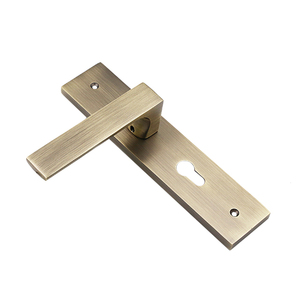 Hot Sales Zinc Alloy Lever Pull Handles <strong>Bedroom</strong> Interior <strong>Door</strong> Mortise Lock Handle Set Metal <strong>Knobs</strong> <strong>Door</strong> Lock for Interior <strong>Door</strong> - Product Image 2