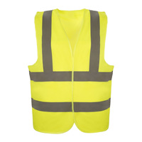 Meilleures ventes de vêtements de sécurité réfléchissants personnalisables Fournisseur d'or gilets de sécurité réfléchissants avec logo personnalisé