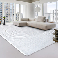 Tapis en fausse fourrure de lapin à poils longs pour chambre d'enfant, chambre à coucher, salon