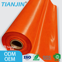 Rouleau de bâche enduite de PVC 550gsm 650gsm 750gsm, matériau de bâche en polyester imperméable, tissu industriel, bâches en PVC