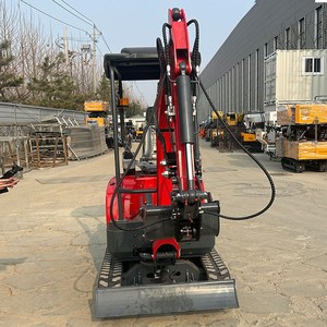 Mini Excavadora Pequeña HS 18 con Orugas de Acero, Motor Personalizable, Potencia 14 KW, Capacidad de <span class=keywords><strong>la</strong></span> Cuchilla 0.03m³ - Product Image 4