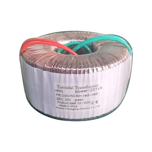 사용자 정의 5000VA 토로이드 파워 스텝 다운 변압기 110V 입력 50Hz 주파수 3 상 11KV 출력 전압 - Product Image 1