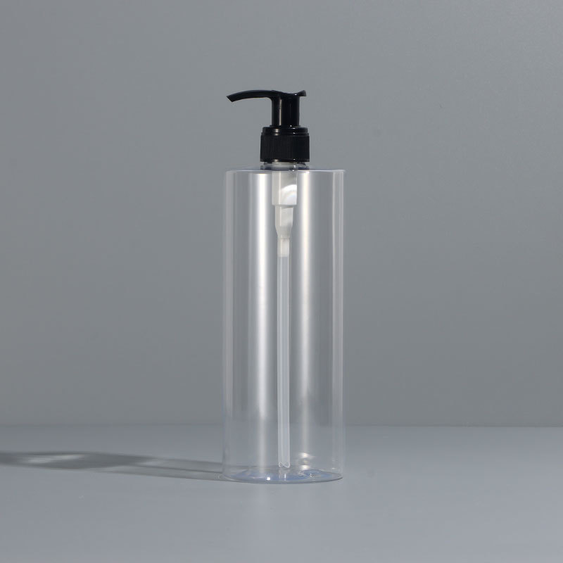 Flacon Transparent H Pompe Noire