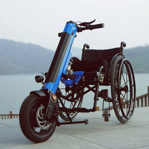 Silla de ruedas eléctrica potente, kit de conversión de ciclo manual, triciclo, nueva moda - Product Image 5