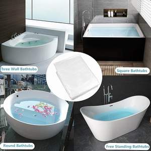 Housse de baignoire jetable grande taille 102 "(L) * 47" (W) Convient pour une utilisation dans une baignoire 99% (102x47 pouces) - Product Image 2