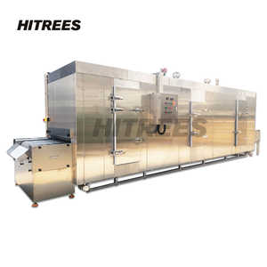 Buena calidad personalizado 100 a 3000 <span class=keywords><strong>Kg</strong></span> por hora aves <span class=keywords><strong>de</strong></span> corral Iqf túnel congelador máquina <span class=keywords><strong>de</strong></span> <span class=keywords><strong>fresas</strong></span> congeladas equipo <span class=keywords><strong>de</strong></span> congelación rápida - Product Image 1