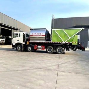 รถบรรทุกปูยางมะตอย HOWO 8X4 16 ลูกบาศก์เมตร แบบซิงโครนัส สำหรับขาย - Product Image 5