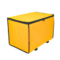 Sac à dos isotherme pliable pour pique-nique, sac de transport en tissu Oxford avec doublure en aluminium pour la conservation des aliments