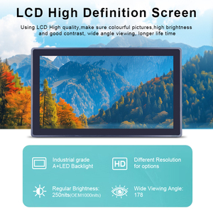คอมพิวเตอร์อุตสาหกรรมติดผนังแบบใหม่พร้อมจอ LCD WiFi Android/Win ขนาด 15.6-32 นิ้ว  หน้าจอสัมผัสแบบ Capacitive  พร้อมพอร์ต USB และ Serial - Product Image 4