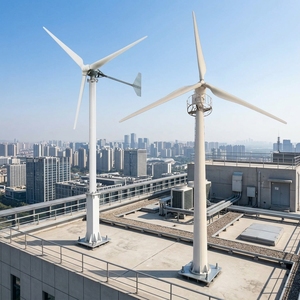Generador Eólico Horizontal de Grado Industrial con Tolerancia a Baja Velocidad del Viento, Tipo de Control Eléctrico, 200 kw, 3 Fases - Product Image 1