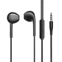 ASPOR A219 Headset In-ear Mobile 3.5mm IPX-3 Tahan Air Pengisian Cepat Earbud Berkabel dengan Garansi 1 Tahun