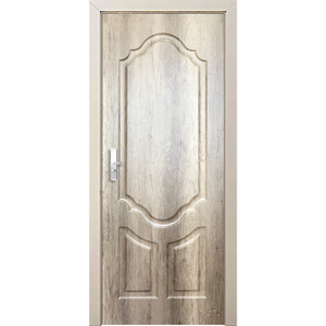 Puerta principal de MDF de PVC corrediza con diseño de modelo 3D moderno con retención de color, la mejor opción para OEM de fábrica vietnamita - Product Image 3