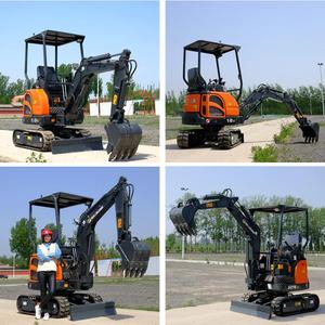 Mini Excavadora Hidráulica de 0.6 Toneladas, 0.8 Toneladas, 1 Tonelada, 1.8 Toneladas y 4 Toneladas, Mini Excavadora con Orugas de Goma para Jardín y Hogar, Excavadora Kubota - Product Image 2