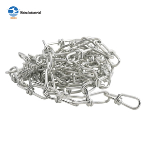 Giá tốt hidea nhà sản xuất hợp kim tải chuỗi 30sc146 chúng tôi loại DIN 5686 thắt nút chuỗi vòng lặp weldless chuỗi - Product Image 4
