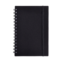 Carnet à spirales A5 avec logo personnalisé et bande élastique - Journal d'affaires promotionnel pour cadeaux d'entreprise