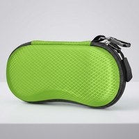 Étui de rangement pour lunettes de soleil en EVA rigide, antichoc, pour lunettes de sport, avec fermeture éclair, pour voyage - Étui seul