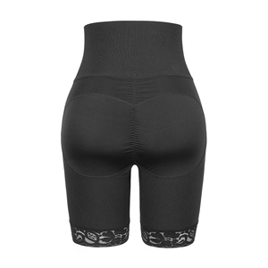 Fajashaper per taglie forti con controllo a triplo controllo personalizzato senza cuciture per il controllo della pancia a vita alta Shapewear a forma corta a vita alta da <span class=keywords><strong>donna</strong></span> - Product Image 4