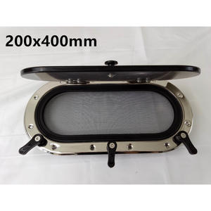 Escotillas Ovaladas de Acero Inoxidable 316L, Techo Solar, Ventanas Laterales, Cubiertas de Escotillas para Yates, Barcos, Autocaravanas - Nuevo - Product Image 3