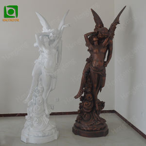 Ingrosso colorato famoso italiano in resina di vetroresina famosa statua d'angelo - Product Image 6