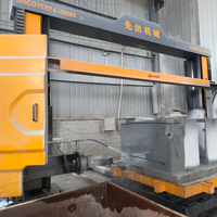 Machine de découpe de pierre à fil diamanté CNC intelligente, à quatre broches, à liaison, moteur à haute stabilité, haute sécurité pour le granit
