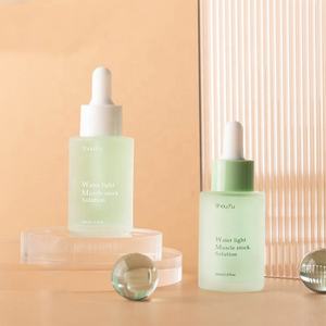 Flacon pompe en verre pour lotion 30 ml, flacon de lotion en verre sur mesure, flacon compte-gouttes luxueux 38 ml - Product Image 1