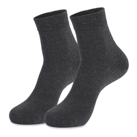 Vente en gros de chaussettes habillées en coton pour hommes chaussettes de sport athlétiques pour hommes chaussettes classiques de travail aux couleurs unies
