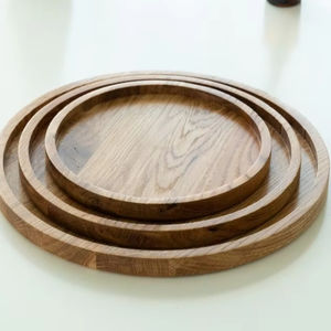 ถาดไม้สำหรับเสิร์ฟอาหารในบ้านและครัว ชุดถาดไม้สำหรับเสิร์ฟกาแฟ อาหารเช้า อาหารเย็น ในราคาที่ถูกที่สุด - Product Image 1