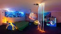 Snoezelen-Sinnestraining-Ausrüstung: LED-Visuelle-Stimulationsspielzeuge, Faseroptik-Leuchten mit Aluminiumgehäuse für Autistische Kinder