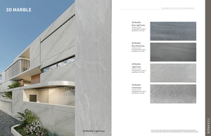 Modern MCM Flexible Stone Soft Porcelain 3D Marble <strong>Nile</strong> Light Grey Wall Cladding Tile for Interior and Exterior Decoration - Product Image 6