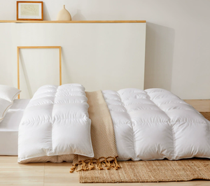 Trắng Ngỗng Vịt Lông Điền <span class=keywords><strong>Comforter</strong></span> Bốn Mùa Cao Cấp OEM & Odm Xuống Chăn Năm Sao Khách Sạn Vịt Lông Lõi - Product Image 3