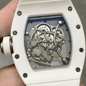 Reloj Mecánico de Lujo para Hombre, Esqueleto, Caja de Titanio y Cerámica ATZ, Estilo Deportivo, Esfera Transparente, Movimiento Automático - Product Image 5