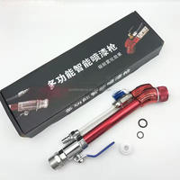 GOODTAN Pistolet à peinture multifonctionnel à long poteau courbé pour machine à pulvériser de la pierre véritable Putty Sandblaster Real Stone