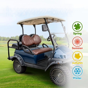 Voiturette <span class=keywords><strong>de</strong></span> golf électrique tout-terrain 2026 haut <span class=keywords><strong>de</strong></span> gamme personnalisée avec moteur 5 kW, batterie Li-ion 60 V, prix usine - Product Image 5