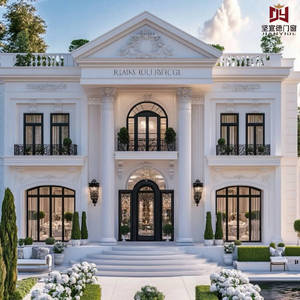 ดีไซน์โค้งมนสำหรับผนังวิลล่า โครงอะลูมิเนียมทนทาน กันน้ำและกันลมได้ดีเยี่ยม ทนต่อการกัดกร่อน - Product Image 5