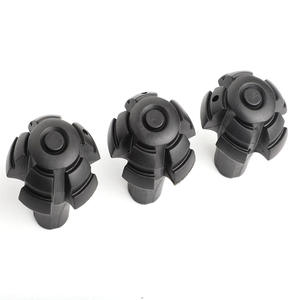 Puntas de goma para bastones de senderismo, de PVC negro antideslizante y resistentes al desgaste, para bastones de trekking al aire libre Q8 - Product Image 5