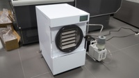Lyophilisateur Lyophilisateur Séchoir Sous Vide Équipement 5 Plateaux Lyophilisé Alimentaire Machine Lyophilisateur Industriel