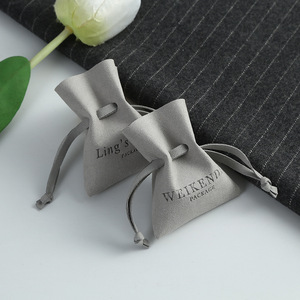 Bolsa de Joyería de Microfibra Weikende con Cordón, Rectangular, para Guardar Collares y Pendientes - Product Image 5