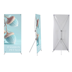 Bán Buôn Hiện Đại X-Biểu Ngữ Đứng Cho Quảng Cáo Ngoài Trời Chất Lượng Cao <span class=keywords><strong>PVC</strong></span> Gió Không Thấm Nước Thân Thiện Với Môi Có Thể Gập Lại Hiển Thị Giá - Product Image 1