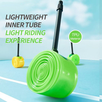 Chambre à air de vélo en TPU écologique, ultralégère et durable, avec valves Presta/Schrader pour VTT/Vélos de route/BMX - Plusieurs tailles disponibles
