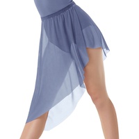 Jupe de danse élastique MiDee à taille haute et basse pour femmes adultes, sans culotte, pour les spectacles sur scène et l'entraînement en studio