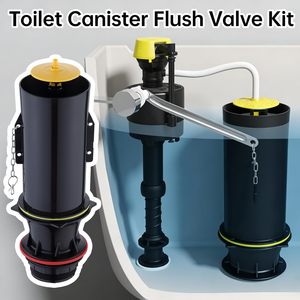 Kit de valve de <span class=keywords><strong>chasse</strong></span> <span class=keywords><strong>d</strong></span>'<span class=keywords><strong>eau</strong></span> pour réservoir de toilettes 1188999, étanche avec double joint en caoutchouc, compatible avec les réservoirs de toilettes à économie <span class=keywords><strong>d</strong></span>'<span class=keywords><strong>eau</strong></span> de 1,28 GPF - Product Image 3